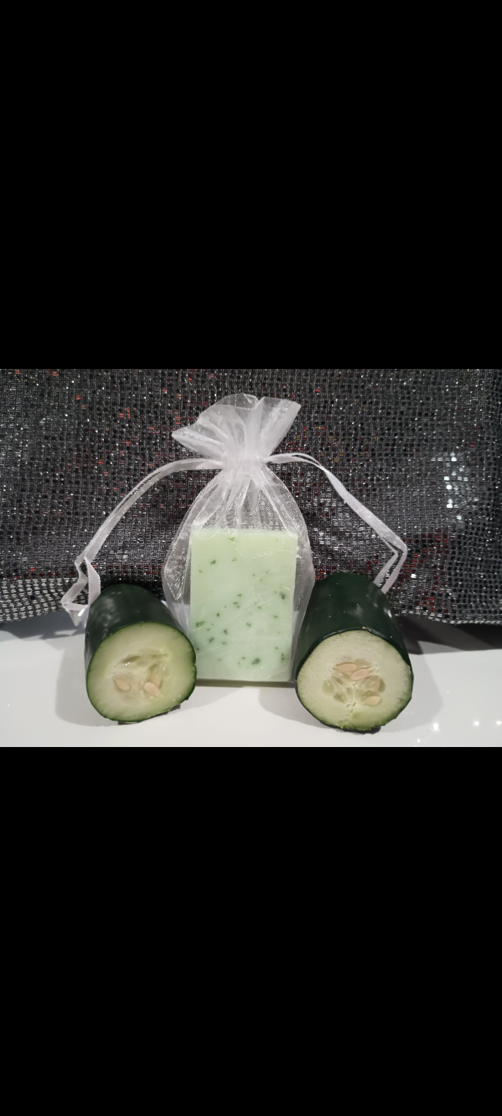 CUCUMBER SOAP -Glycerin Base All Natural Delight for Your Skin